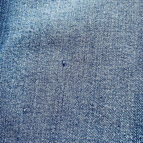 D. Jeans Plus Size 20W Capris Blue Denim Cropped Recycled Sustainable Beach - Picture 10 of 10